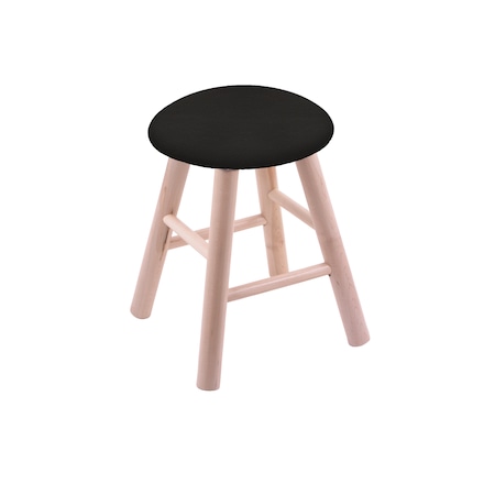 Holland Bar Stool Co Maple Vanity Stool, Natural Finish, Canter Red Seat RC18MSNat003